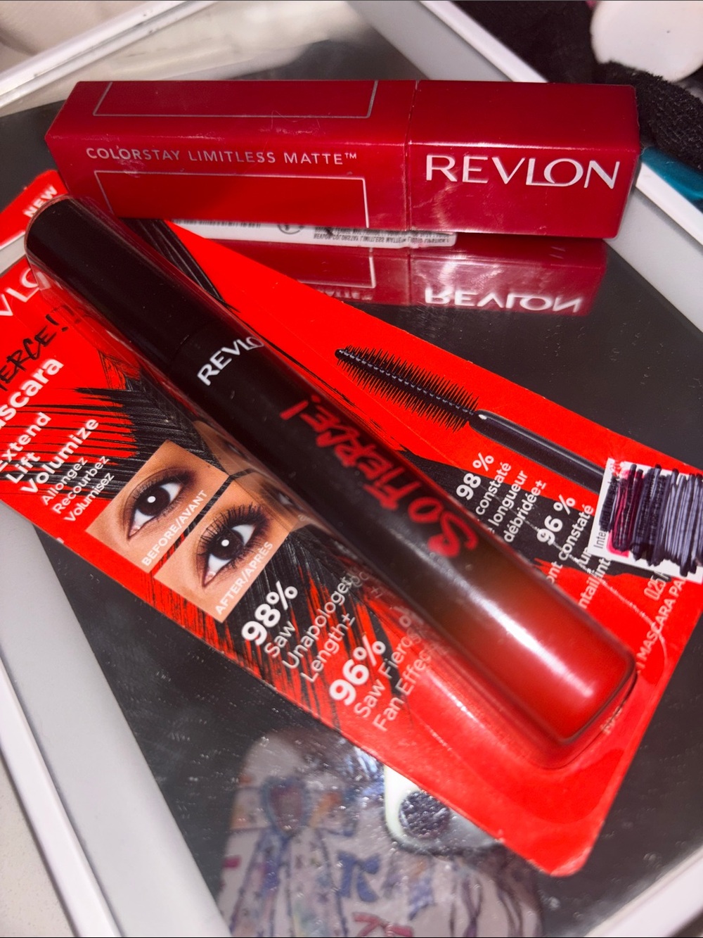 Revlon So Fierce Mascara in Red and Black Packaging